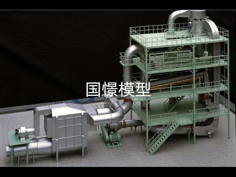 浦北县工业模型